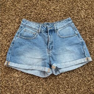 Empyre Light Blue Jean Shorts